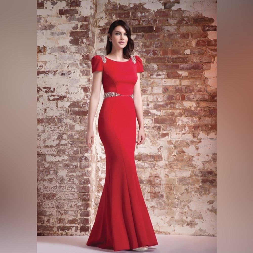 Mignon Red Maxi Dress